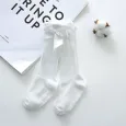 Бели Бебешки Чорапки с Панделка Cotton