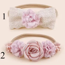 Детски Ленти за Глава Orange Flowers Детски Ленти за Глава Orange Flowers