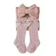 Комплект чорапки с панделка и лента за глава