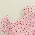 Бебешко боди в розово с тюл на сърчица Valentine Бебешко боди в розово с тюл на сърчица Valentine