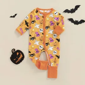 Бебешки Ромпър Halloween