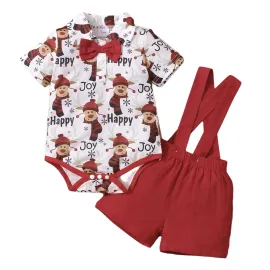 Бебешки Коледен Комплект за Момче Happy Joy