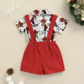 Бебешки Коледен Комплект за Момче Happy Joy