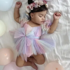 Бебешка Боди Рокля с Тюл A Magical Unicorn Бебешка Боди Рокля с Тюл A Magical Unicorn