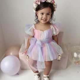 Бебешка Боди Рокля с Тюл A Magical Unicorn Бебешка Боди Рокля с Тюл A Magical Unicorn