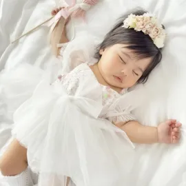 Бебешка Боди Рокля Dusty White Sparkle Бебешка Боди Рокля Dusty White Sparkle