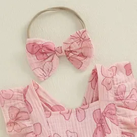 Памучно Бебешко Боди Summer Ribbon Памучно Бебешко Боди Summer Ribbon