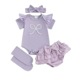 Бебешки Комплект 4 В 1  Purple Baby Бебешки Комплект 4 В 1  Purple Baby