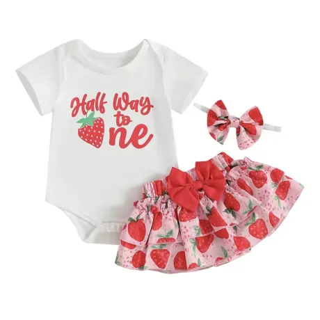 Бебешки Комплект Mini Strawberry