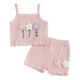 Детски Комплект от потник и панталонки Summer Flowers