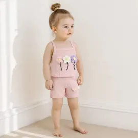 Детски Комплект от потник и панталонки Summer Flowers