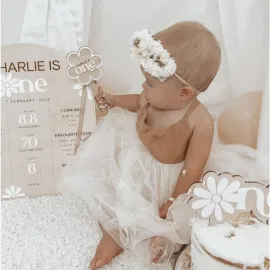 Бебешка Рокля с Тюл Milk With Coffee 