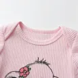 Бебешки Комплект в Сиво и Розово Elephant