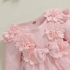 Памучна Боди Рокля Sofi Pink 