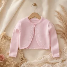 Розово бебешко болеро Pink Blossom