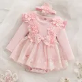 Памучна Боди Рокля Sofi Pink 