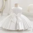 Бебешка рокля в бял перлен цвят с декоративни перли Pearl Бебешка рокля в бял перлен цвят с декоративни перли Pearl