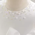 Бебешка рокля в бял перлен цвят с декоративни перли Pearl Бебешка рокля в бял перлен цвят с декоративни перли Pearl