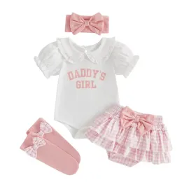 Комплект 4 в 1 Daddy’s Girl – боди с пола и аксесоари