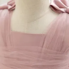 Бебешка ту ту рокля пепел от рози с тюл Rozalie