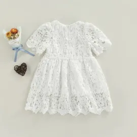 Бяла Рокля с Дантела Casablanca  Бяла Рокля с Дантела Casablanca