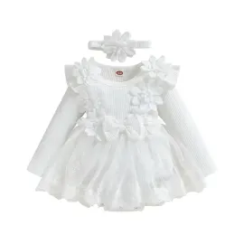 Памучна Бебешка Боди-Рокля Sofi - Long Памучна Бебешка Боди-Рокля Sofi - Long