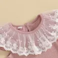 Бебешки Памучен Комплект Dark Pink