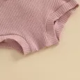 Бебешки Памучен Комплект Dark Pink