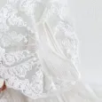 Бебешка Памучна Боди Рокля с Дантела Angel