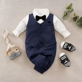 Бебешки Ромпър за Момче Mini Boss