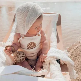 Бебешки Комплект от Вафлена Материя Clam  Бебешки Комплект от Вафлена Материя Clam