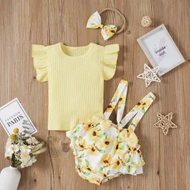 Бебешко Боди Sunflowers Бебешко Боди Sunflowers