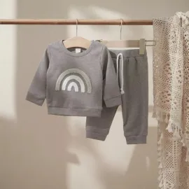 Памучен Комплект Gray Rainbow Памучен Комплект Gray Rainbow