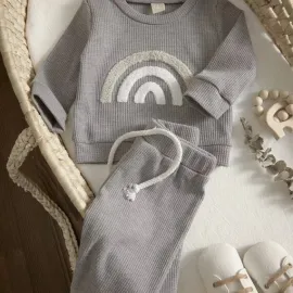 Памучен Комплект Gray Rainbow Памучен Комплект Gray Rainbow